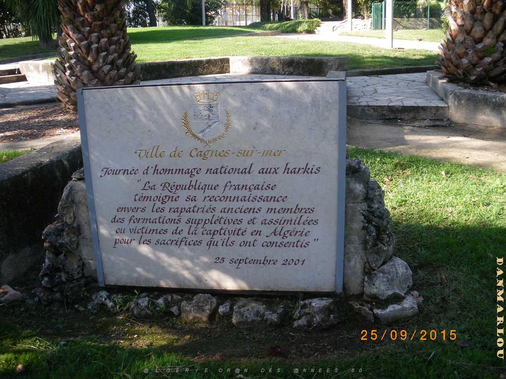 2015 09 25 CAGNES SUR MER HOMMAGE AUX HARKIS (2).JPG